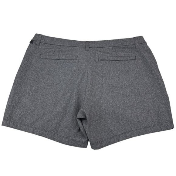 Lululemon Commission Classic-Fit Short 5" Ventlight In Heathered Black Size 38 - Picture 7 of 9